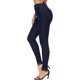 thumbnail image 4 of Pantalones vaqueros de cintura alta para mujer, ajustados, elásticos, ajustados, con control de barriga, pantalones vaqueros 130-blue14, 4 of 5