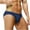 Navy, variant on Afuyipoi Men's Solid Color Underpants,Swim Trunks Quick Dry Drawstring Waist Leisure Bottoms Black L