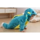 thumbnail image 4 of Mameluco unisex Baby Animal Onesie DarkCom para niños pequeños, azul, 3-6 m, 4 of 7