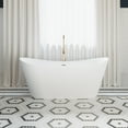 thumbnail image 6 of Ivy 67" Double Slipper Freestanding Bathtub, 6 of 11
