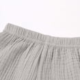 thumbnail image 7 of FSYBOA Boys Casual Shorts, Summer Relaxed Fit Casual Elastic Waist Kids Shorts Gray Size 1-2 T, 7 of 7
