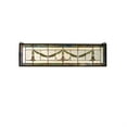 thumbnail image 1 of 32" WX 8" H Garland Swag vidriera MEYDA 98102, 1 of 1