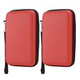 thumbnail image 2 of Bolsa de almacenamiento portátil para consola de juegos Nintendo 3ds XL, paquete duro protector EVA, 2 uds., 2 of 8