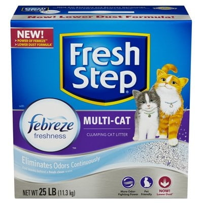 Scoopable cat litter walmart sales