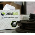 thumbnail image 2 of Arkwright Bulk Case of 400 Microfiber Cleaning Rags (8 Boxes of 50 Each), 12 x 12, White, 2 of 7