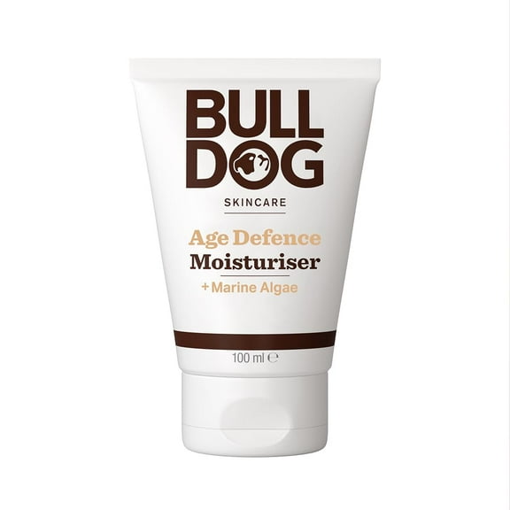 BULLDOG Mens Skincare Age Defense Moisturizer with Marine Algae, 3.3 FL OZ