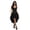 Multicolour2, variant on Xijirk Women Gothic Corset Dress Lace High Low Skirt Set for Halloween Cosplay Renaissance Party,S