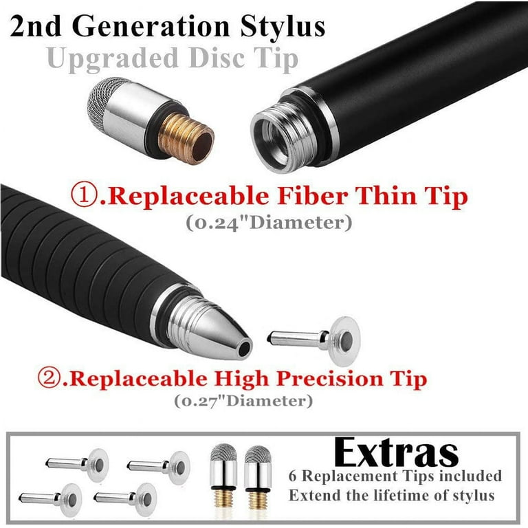 Disc Tip Stylus Stylus With Plastic Disc Mixoo Capacitive Stylus
