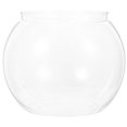 thumbnail image 2 of HLONK Plastic Fish Bowl Transparent Small Aquarium Small Fish Tank Fishbowls Goldfish Bowl, 2 of 4