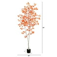 thumbnail image 4 of Nearly Natural Fall Harvest Birch Artificial Potted Tree - 7', 4 of 4