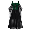 thumbnail image 1 of Elegant Women's Plus Size Cold Shoulder Sleeve Long Dress for and, 1 of 3