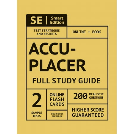 Accuplacer Study Guide 2019 : Complete Study Guide with Full-Length Online Practice Tests and (Best 3ds Flashcard 2019)