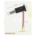 thumbnail image 4 of N292059 N421468 Carbon Brush Box Assembly Fit for Dewaltsander DWE6411 DWE6411K WE6420 DWE6421 DWE6423, 4 of 5