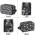 thumbnail image 2 of Toiletries Bag,Dark Blue Fairy Princess Pattern Mens Womens Toiletry Bag Bathroom Bag,Waterproof Toiletry Travel Bag Dopp Kit Shaving Bag 11x6.3x5.1 Inch, 2 of 5