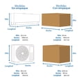 thumbnail image 4 of Aire Acondicionado Minisplit LG Inverter 24,000 BTU's 220V Mod. VC242C10 Solo Frío, 4 of 5