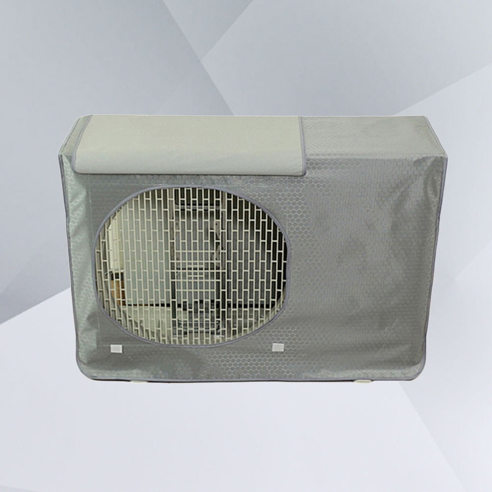 UPOUART Plated Silver Waterproof Air Conditioning Cover for Outdoor Protection