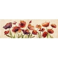 thumbnail image 2 of Knutsen, Conrad 18x9 Black Ornate Wood Framed with Double Matting Museum Art Print Titled - Bow To Summer I, 2 of 4