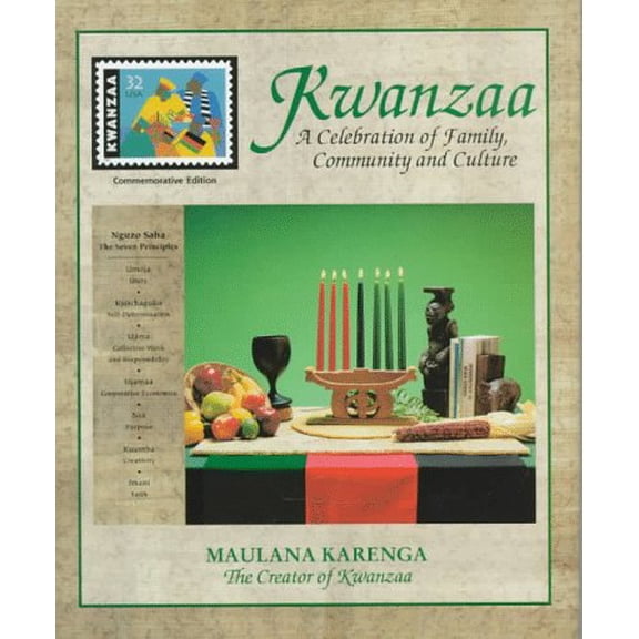 Pre-Owned Kwanzaa: A Celebration of Family, Community and Culture (Hardcover) 0943412218 9780943412214