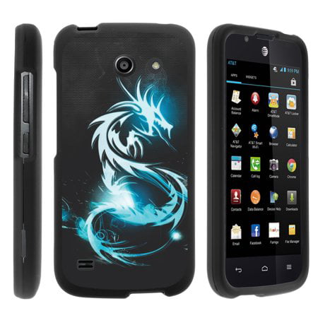 Refurbished Tribute Fusion 3 Huawei Wifi+4G Smartphone - Prepaid AT&T Black -