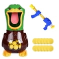 thumbnail image 1 of Hungry Ducks Shooting Toy Set Air-powered Soft Ball Ducks Shooting Toys for Kids, 1 of 4