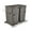 Orion Gray, variant on Rev-A-Shelf RV-18KD-18C S Double 35 Quart Pullout Waste Containers, Black