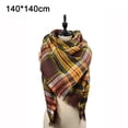 thumbnail image 2 of Fashion plaid blanket scarf Women's large oversized long scarf, 2 of 5