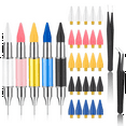 thumbnail image 4 of 5 Pcs Rhinestone Picker Tool, Rhinestone Applicator Tool, Wax Pencil, 4 of 9