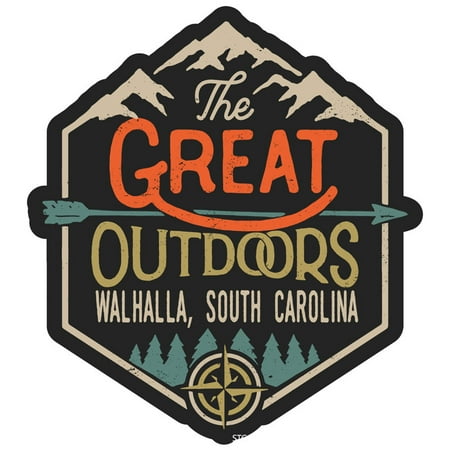 

Walhalla South Carolina The Great Outdoors Design 2-Inch Fridge Magnet