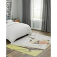 thumbnail image 2 of Unique Loom Whimsy Kids Collection Area Rug - Soccer Player (2' 2" x 2' 11" Rectangle Gray/Black) Perfect For Kids Bed Room/Nursery Room/Living Room/Class Room/Play Room, 2 of 5
