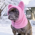 thumbnail image 1 of Winter Warm Fleece Hood For And Cats Cozy Pullover Hat Cold Weather, 1 of 6