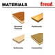 thumbnail image 3 of Broca fresadora Freud 38-100 Roman Ogee, 27 mm de diámetro, mango de 6 mm, 3 of 4