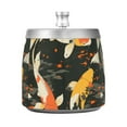 thumbnail image 7 of Yayeee Ashtray with Lid for Cigarette Smokeless Stainless Steel Home Ash Holder, Fish Pattern, 7 of 7