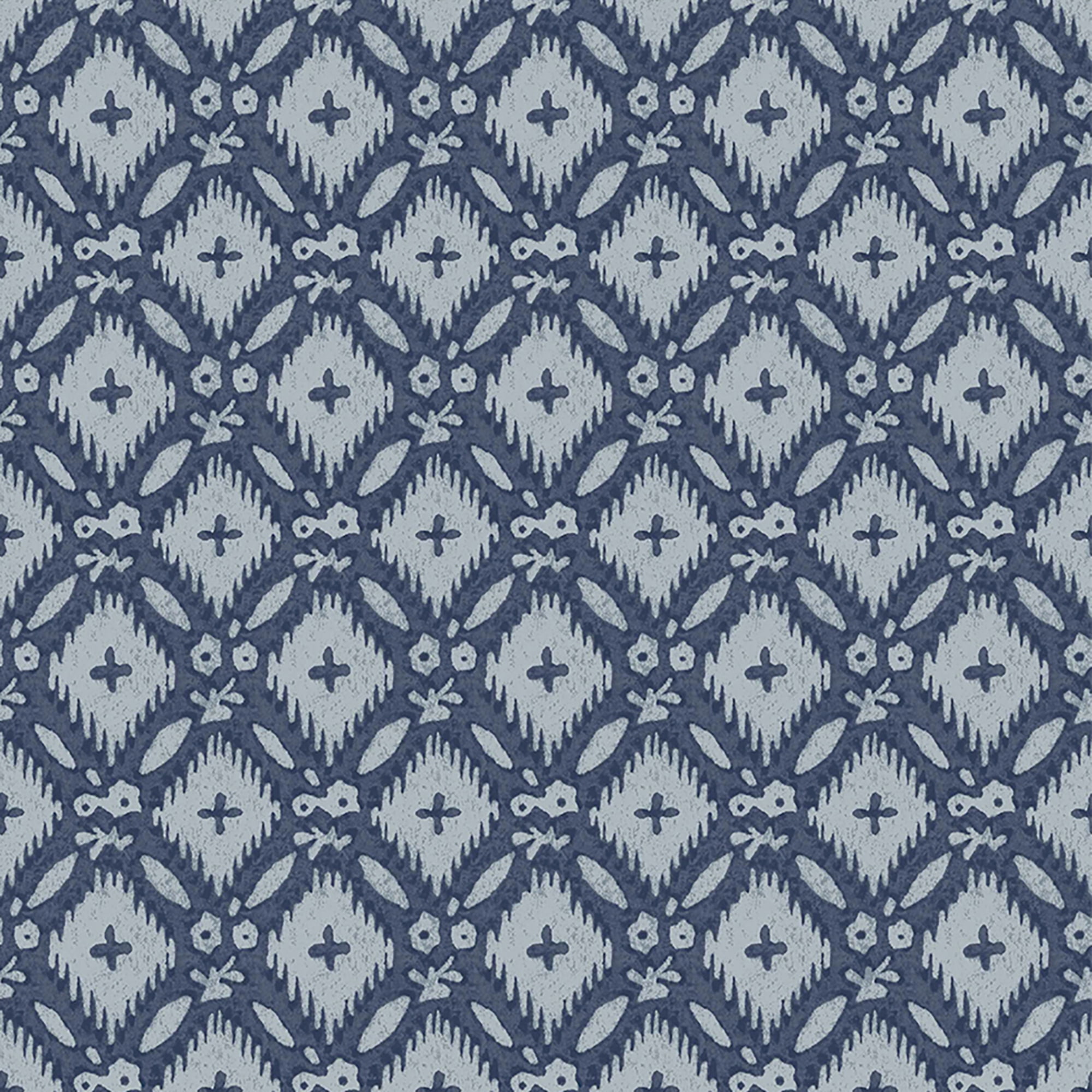 Laura Ashley Whitebrook Dusky Seaspray Blue Wallpaper