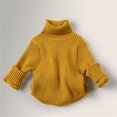 thumbnail image 2 of KAUOD Kids Girls Boys Cable Knit Crewneck Sweater Chunky Pullover Sweater Toddler Solid Winter Long Sleeve Tops Shirt, 2 of 8
