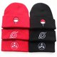 thumbnail image 2 of Gorros de invierno con dibujos animados de Naruto Akatsuki, gorro tejido bordado para mantener el calor, gorros de esquí de Hip Hop, gorro, regalo para hombres y mujeres, 2 of 4