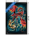 thumbnail image 3 of Ruth Thompson - Dragonblade Tigerblade Wall Poster, 14.725" x 22.375", Framed, 3 of 3