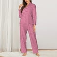 thumbnail image 2 of Sikiie Fish Scales Women's Long-Sleeve Shirt and Full-Length Bottom Pajama Set (s-xxl)-X-Large, 2 of 7