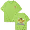thumbnail image 1 of Kawaii-Camiseta de manga corta para hombre y mujer, camisa informal de algodón de gran tamaño con cuello redondo talla grande, 1 of 7