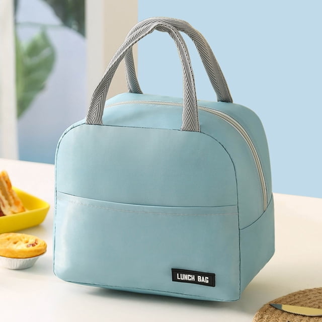 Food Storage Organizer for Lunches Insulated Tote for Work School Portable Leakproof Meal Container Lightweight Cloth Tote Keeps Food Fresh and Freshness