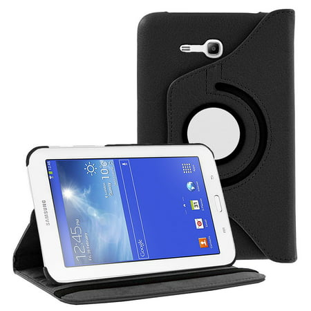 Galaxy Tab E 7.0 Lite Case By KIQ [360 rotating case] pu leather case cover for Samsung Galaxy Tab 3 7.0 Lite T111, Tab E 7.0 Lite T113