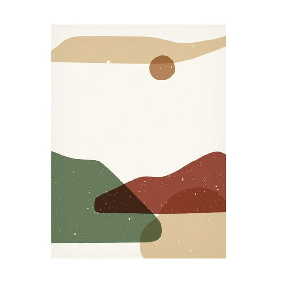 Trademark Fine Art NKTN Abstract composition 13 Canvas Wall Art