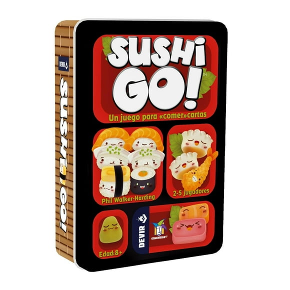Devir Sushi Go! en Español, Juego de Mesa multicolor