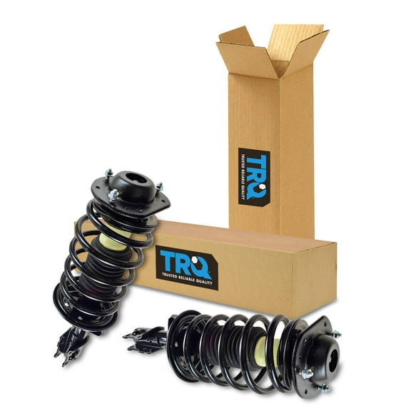 TRQ Front Strut & Coil Spring Assembly Set Driver & Passenger Sides Fits Select 05-10 Chevrolet Cobalt 06-11 HHR 07-09 Pontiac G5
