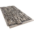 thumbnail image 5 of NewStone Canyon Ridge Faux Stone Panel, 45 3/4"W x 24 1/2"H x 1 1/4"D, Linen Graphite Color, 5 of 9