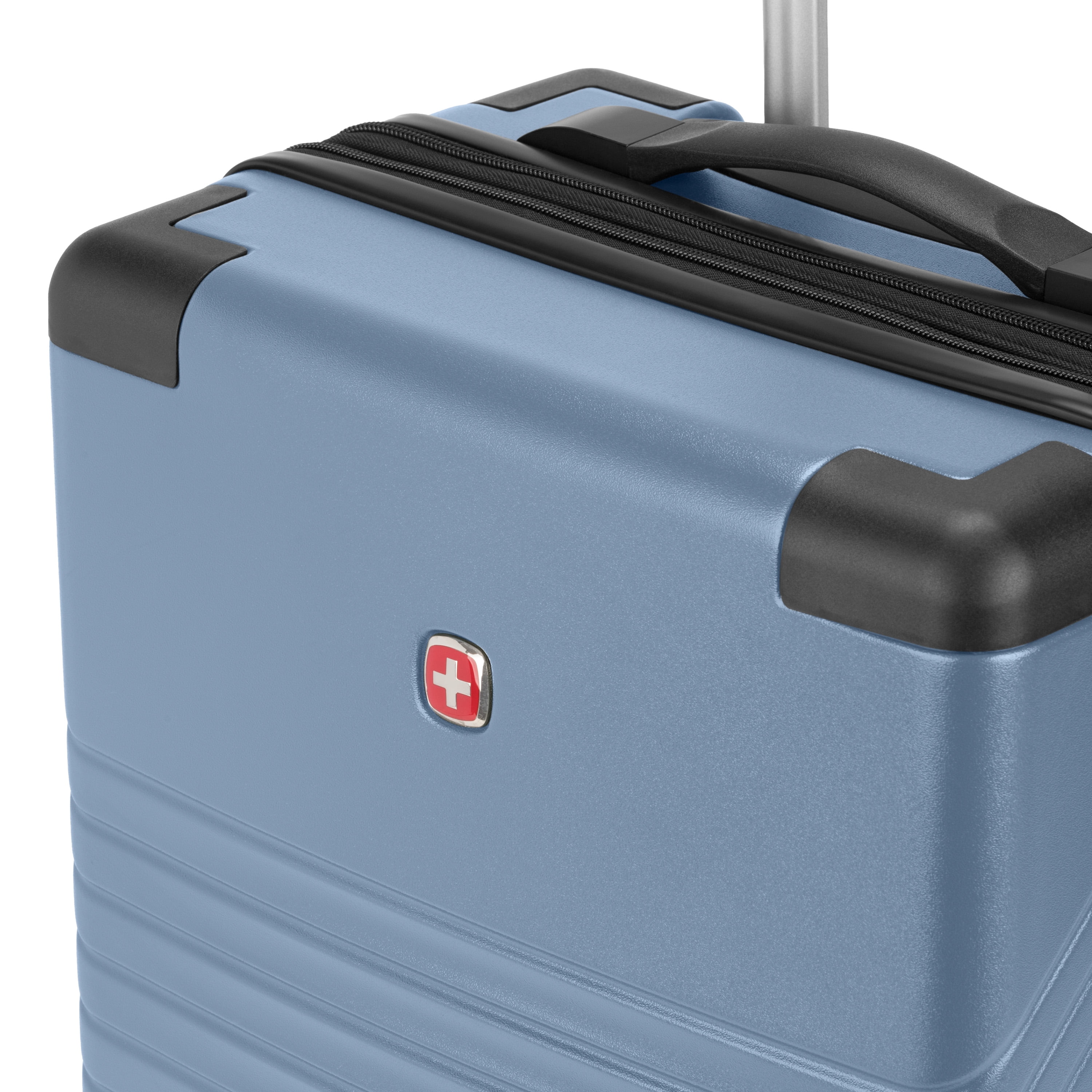 SWISSGEAR Edge Hardside Carry-On Spinner, Slate Blue