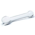 thumbnail image 2 of Glas Slimline 8" Glass G-Spot Dildo, Clear, 2 of 5