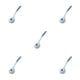 thumbnail image 2 of Ounissouiy cepillo de limpieza de cocina ollas de mango largo sartenes depurador de aceite fibra desmontable limpieza del hotel accesorios de herramientas Type2 NO2 Ounissouiy CBP485541, 2 of 5