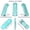 Sky Blue School Supplies, variant on karymi Back to School USB Clip Lamp Foldable Reading Lamp Student Eye Protection Lamp Desk Lamp Card Lamp Portable Night Reading Lamp Timing