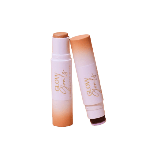 LWYA Love Who You Are Glow Goals Highlighter Wand Rose Gold 0.26 oz | Illuminating Liquid Highlighter | Buildable Glow for Face & Body