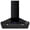 Black, variant on KOSTCH 36 inch Convertible Ducted Wall-Mount Range Hood, 600 CFM Kitchen Vent Hood with 3 Speed Exhaust Fan & LED Light, Kitchen Range Hood with Touchscreen Control Panel & Remote Control